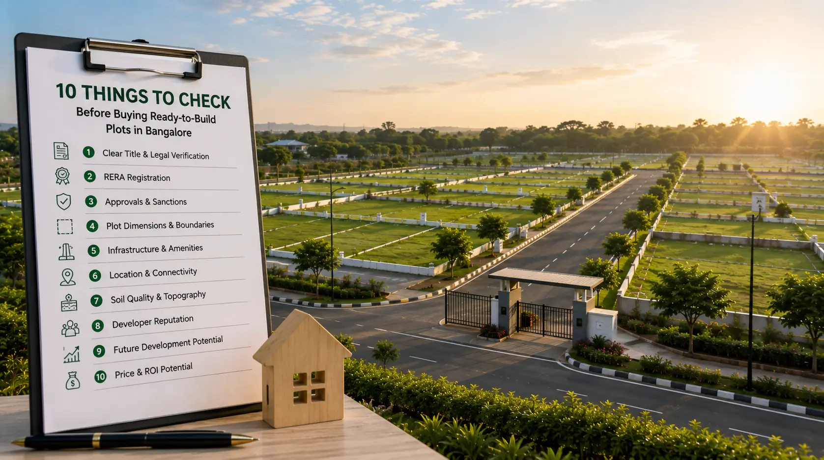 ready to build plots Bangalore
